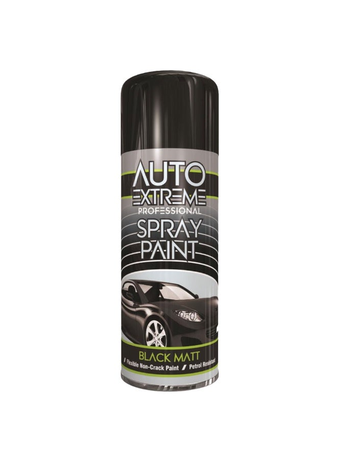 Auto Extreme Black Matt Spray Paint Aerosol 400ml – A Flexible, Non-Crack Paint With a Smooth Matt Finish. It Is Quick Drying, Petrol Resistant, Excellent Solution Projects. - Image 4